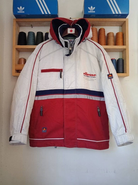 Vintage Ellesse by Goldwin Italy Jacket Hoodie.Medium… - Gem Vintage Ellesse by Goldwin Italy Jacket Hoodie.Medium… - Gem