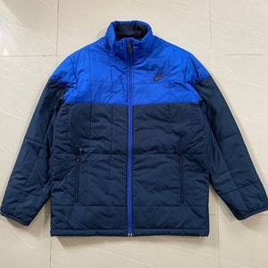 Vintage Nike Puffer Jacket Large Size Nike Jacket