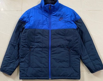 Vintage Nike Puffer Jacket Large Size Nike Jacket