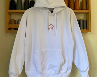 Rare Melville Baby Devil Hoodie Embroidery Logo Medium Size Jumper
