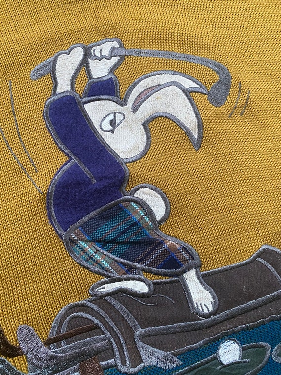 Vintage Playboy Golf Knit Sweater L Size Playboy … - image 4