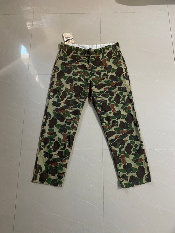 Vintage Rare Red Head Duck Camo Army Pantsvintage Talon Zip