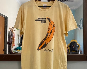 Andy Warhol ヴィンテージ ラグラン スリーブ Tシャツ Vintage Art Andy Warhol Fruit of the Loom Tshirt - Etsy