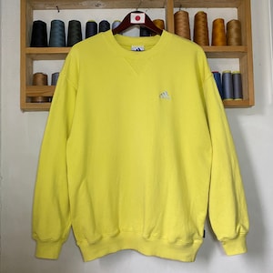 Vintage Adidas Sweatshirt Embroidery Logo Large Size Jumper