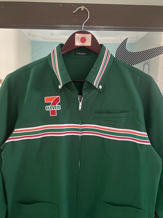 Vintage 7 Eleven Uniform Workers Zipper Shirt Size 13/M - Etsy