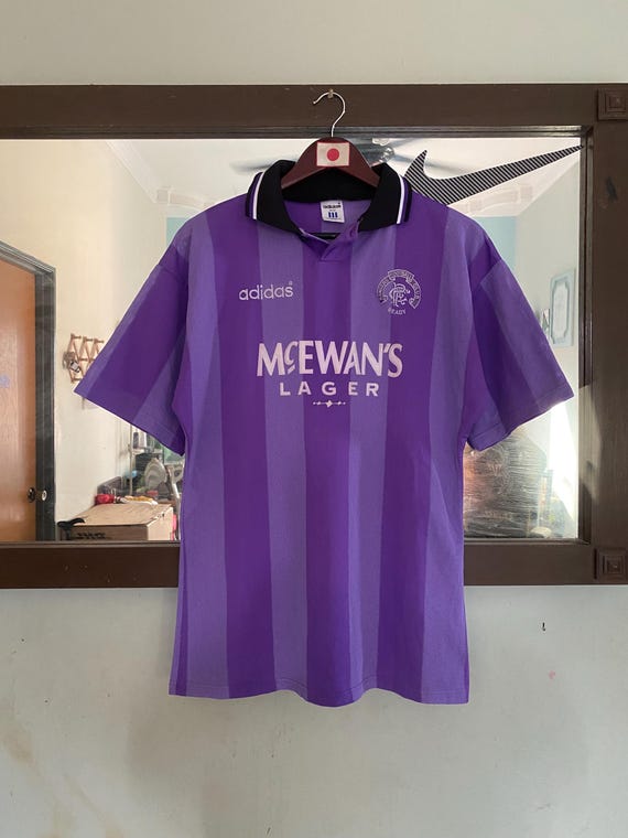 Vintage Glasgow Rangers 1994 Football Shirt Jersey Adidas Medium