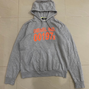 Rare Diesel Ind 001978 Hoodie Big Logo XL Size Hoodie