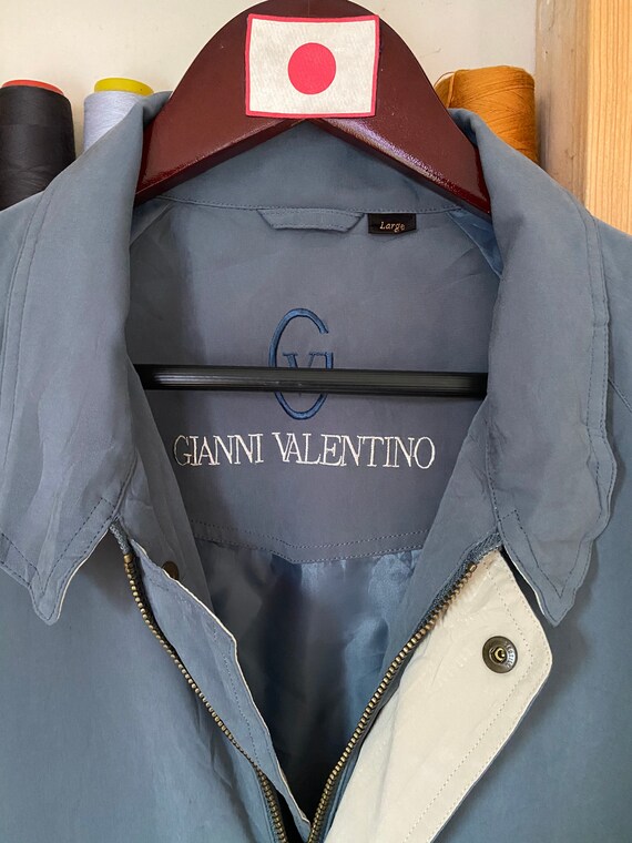 Vintage Gianni Valentino Ziper Jacket Large Size - image 2