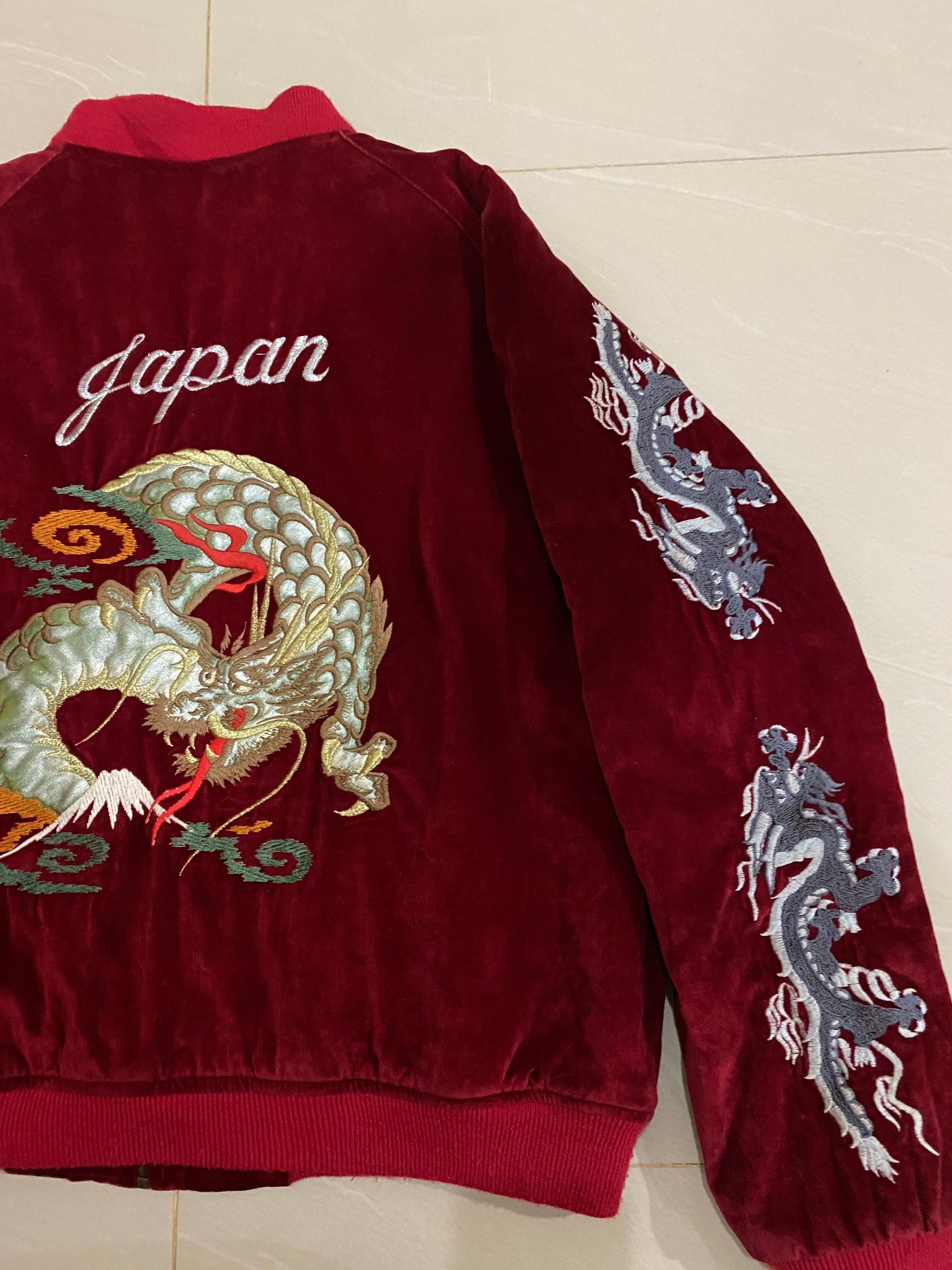 VELVETEEN SOUVENIR JACKET (TIGER・DRAGON) ｜ HOUSTON-BOOK