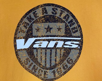 Vintage Vans 1966 Sweatshirt Big Logo Large Size Jumper - Etsy