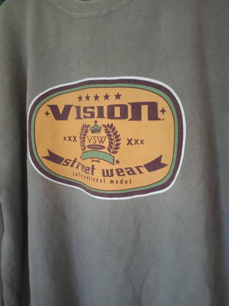 Vintage Rere Vision Street Wear Sweatshirt Sweater Big Logo - Etsy