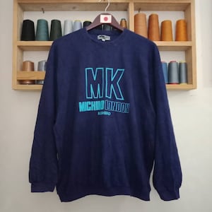 Vintage Michiko London sweater sweatshirt big logo Large Size jumper