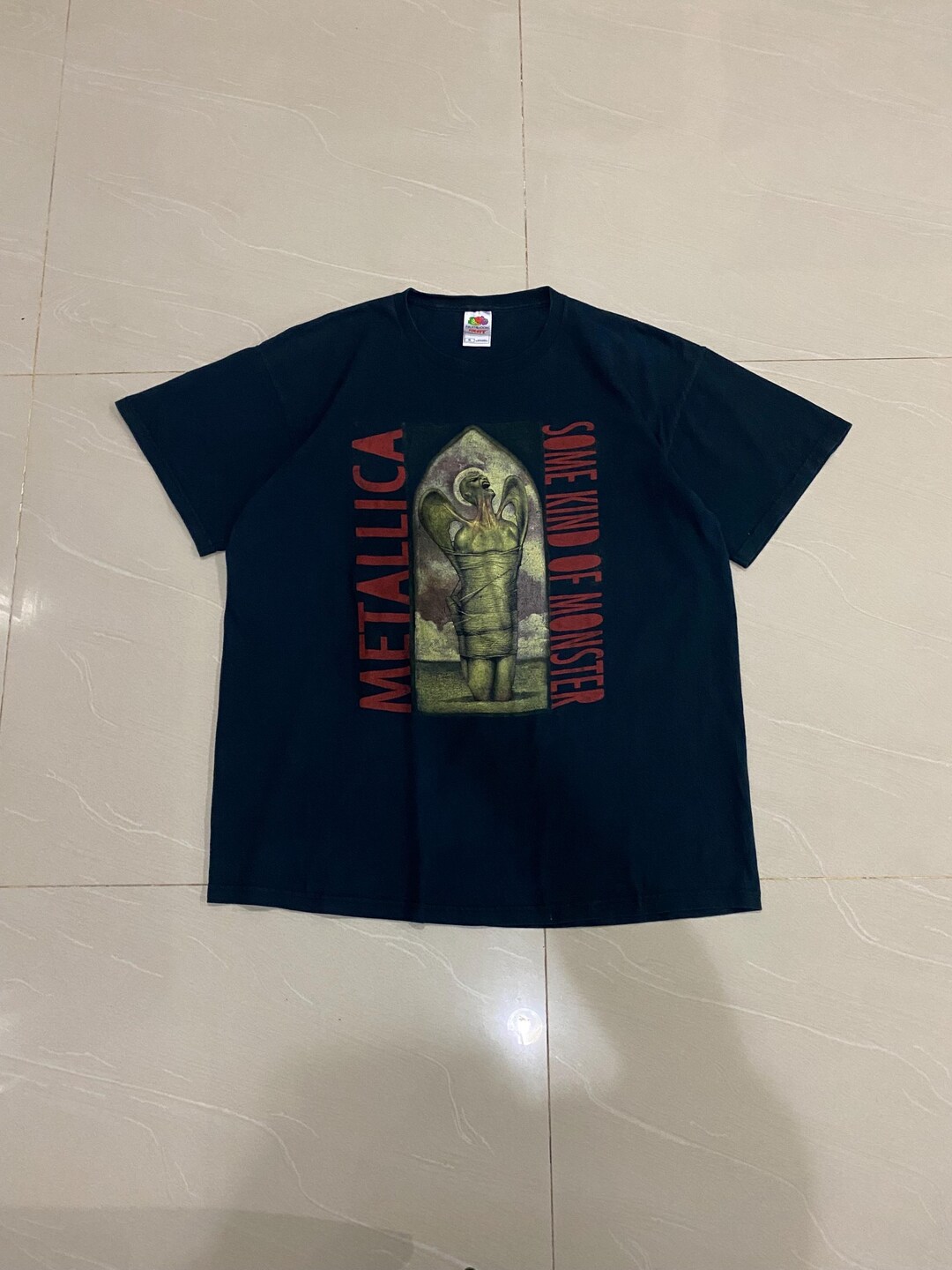 Vintage Metallica Some Kind of Monster Tshirt XL Size - Etsy