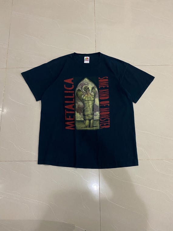 未使用 LLICA Tシャツ L SOME KIND OF MONSTE Vintage Metallica Some Kind of Monster Tshirt XL Size - Etsy