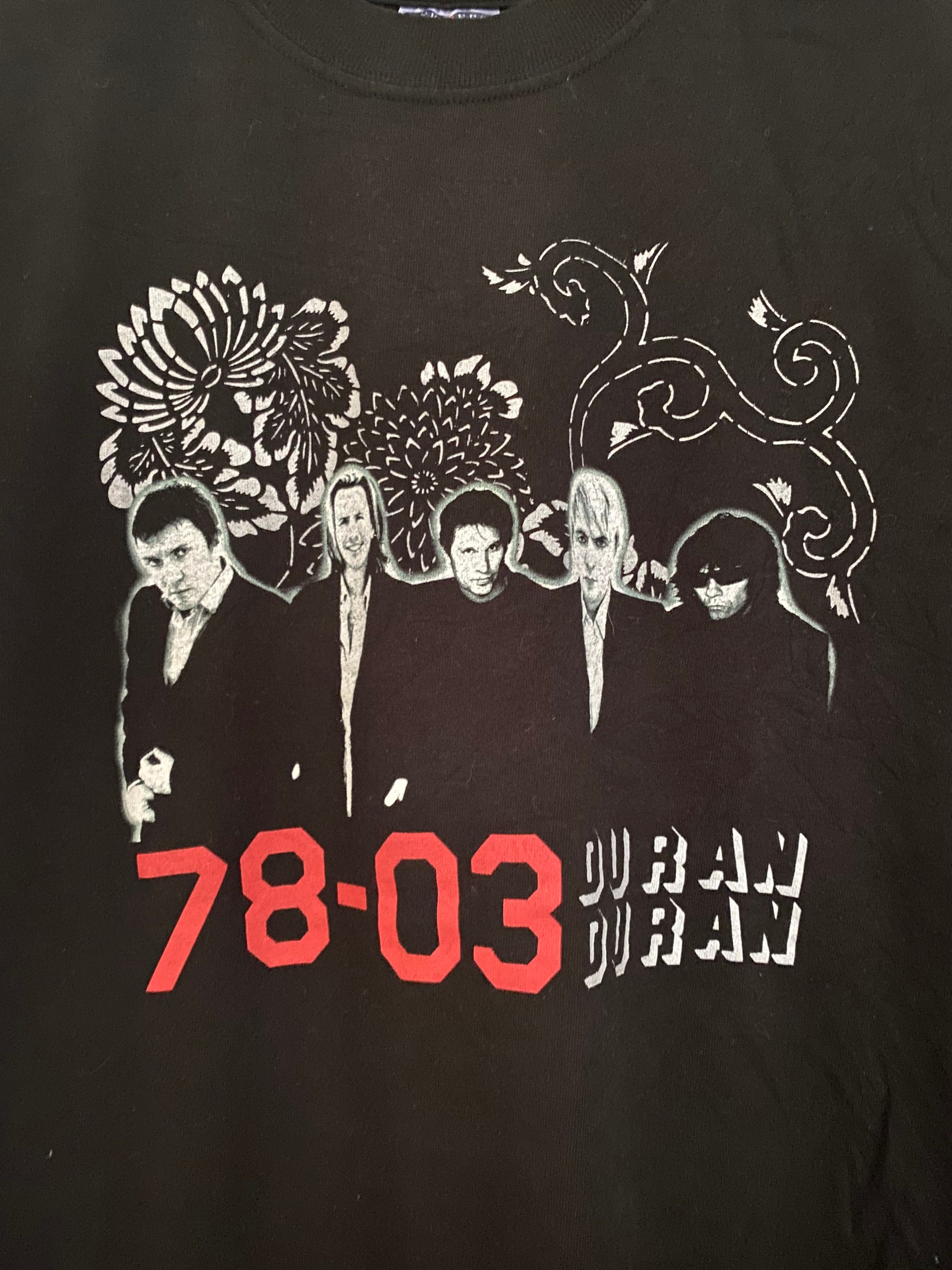 ヴィンテージ 78-03 デュラン・デュラン Tシャツ ミディアムサイズ