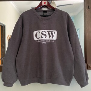 Vintage Csw College of The Southwest Sweatshirt Large Size