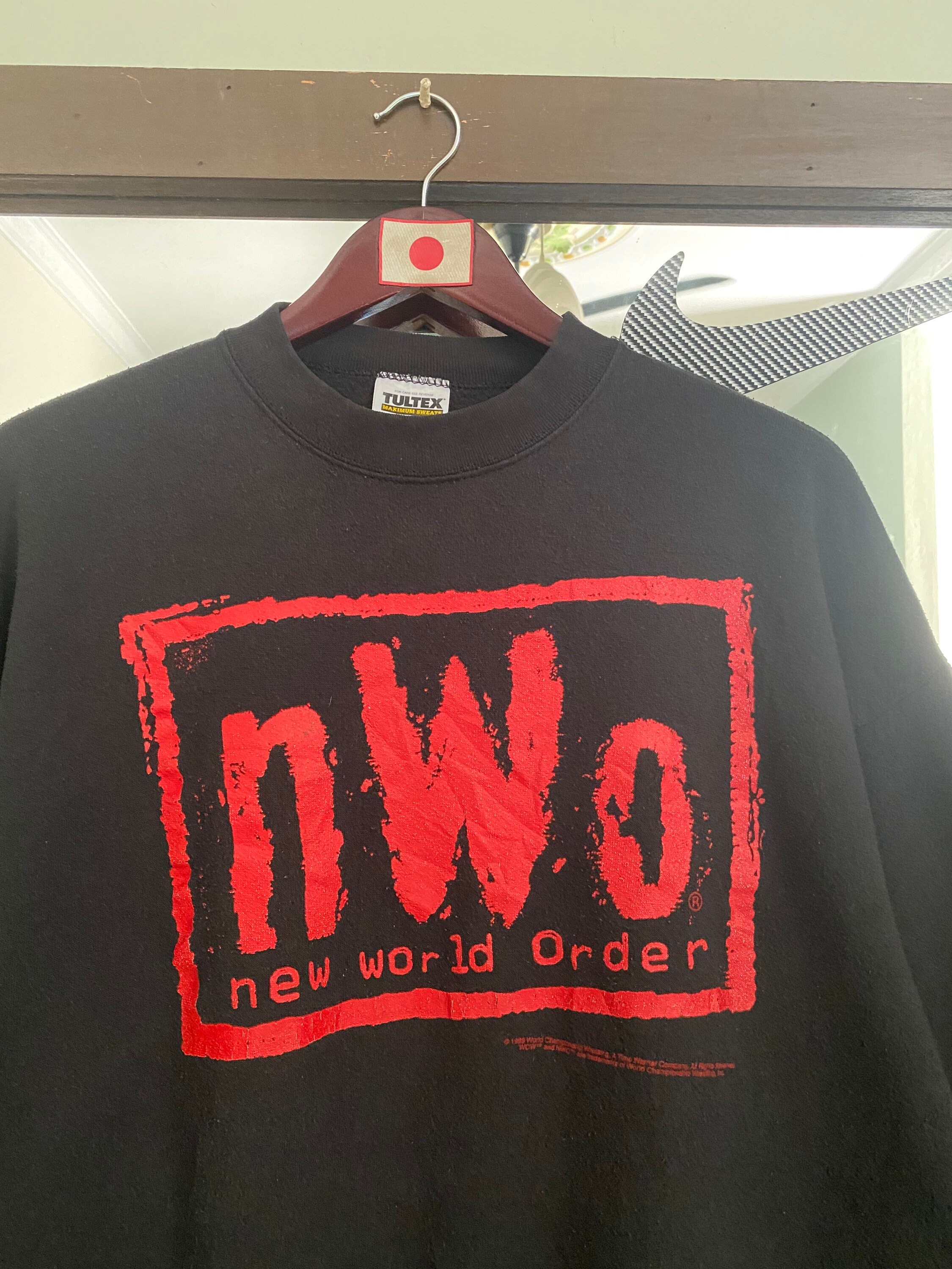 Vintage 90s NWO New World Order Wolfpac FOTL Sweatshirt