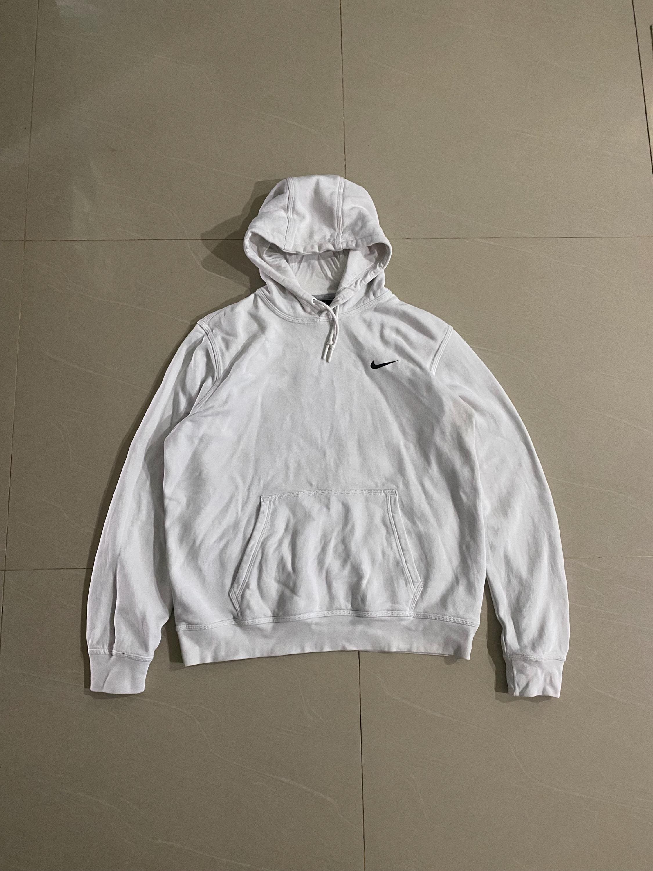 vintage nike hoodie white