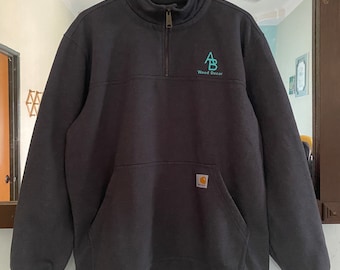 Sudadera Carhartt rara con media cremallera Suéter Carhartt Ropa gruesa