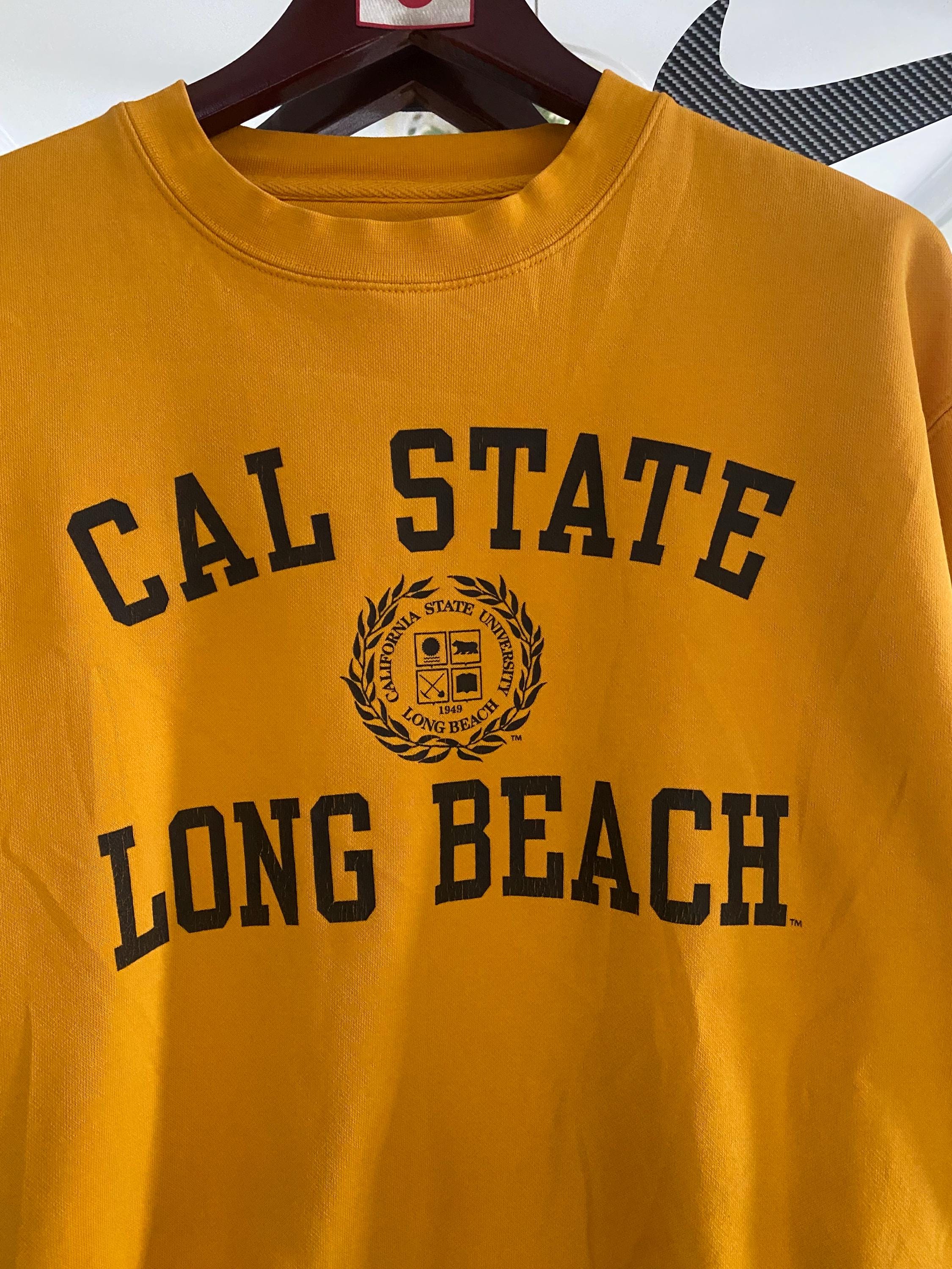 Vintage Cal State Long Beach L/M Size Sweatshirt - Etsy