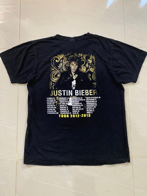 希少 Justin Bieber Believe Tour 2012 Tシャツ 希少 Justin Bieber Believe Tour 2012 Tシャツ