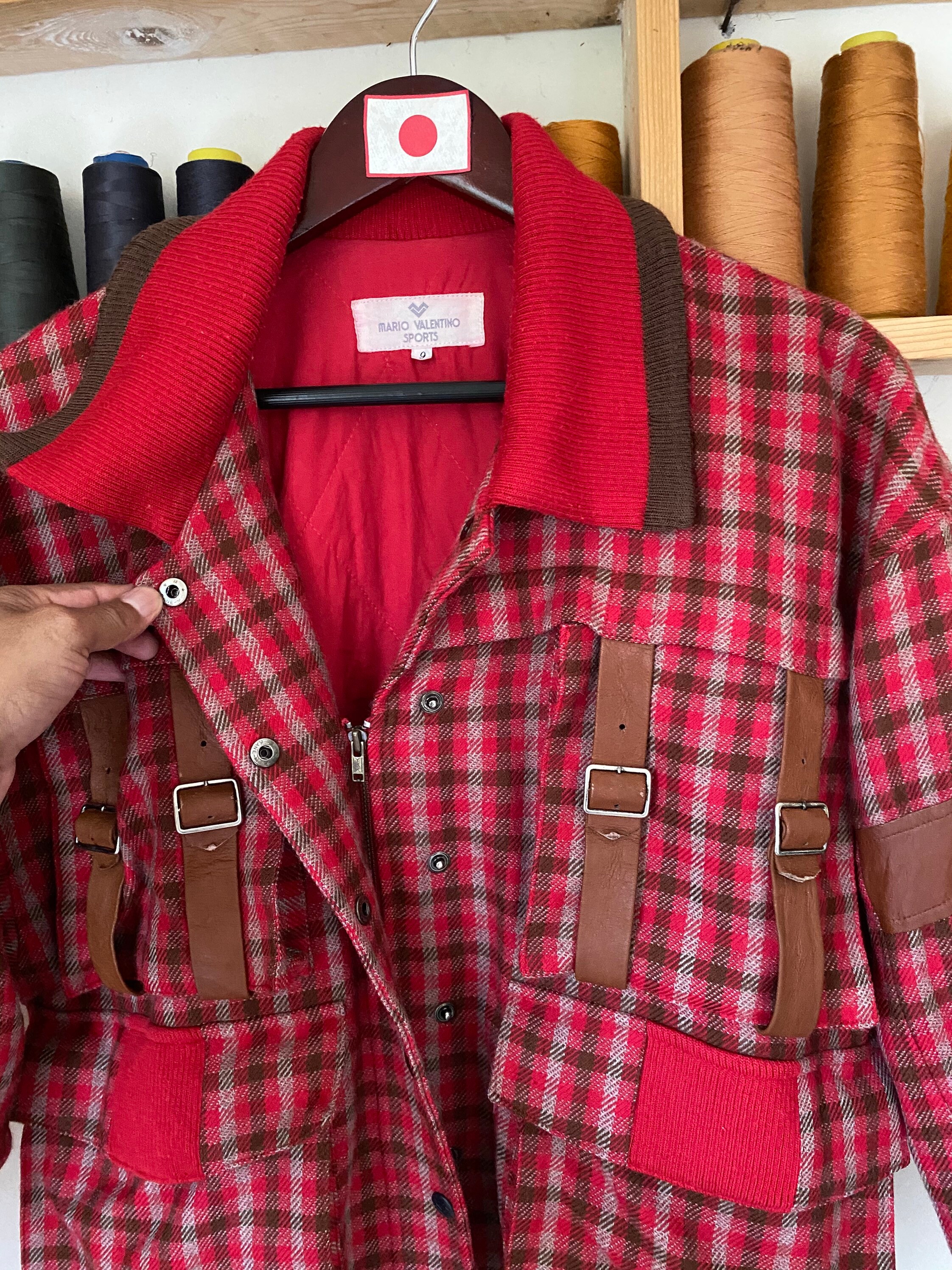 Vintage Mario Valentino Jacket Large Size Punk Jacket - Etsy