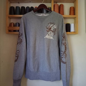 Vintage rere Avirex sweater sweatshirt big lago jumper Large size
