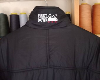 Rare First Down Puffer Reversible Jacket LL Size. - Etsy