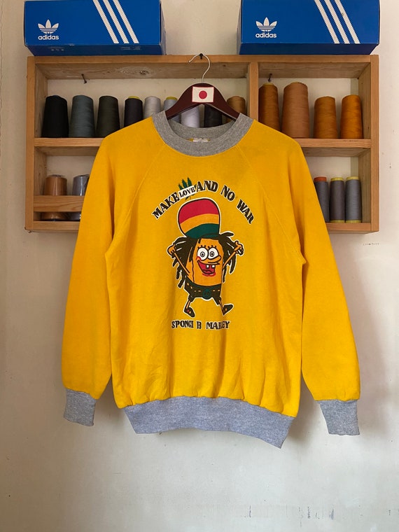 Vintage Rare!!! Sponge B Marley Sweatshirt Sweater