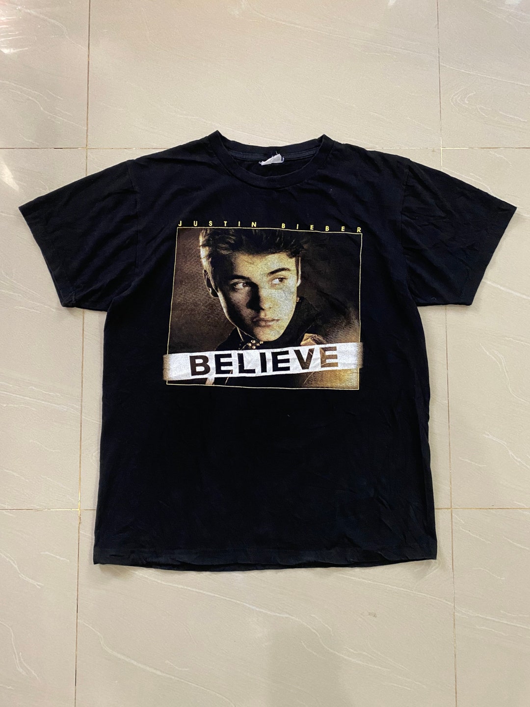 Justin Bieber Believe Tour Tshirt Tour Tee - Etsy
