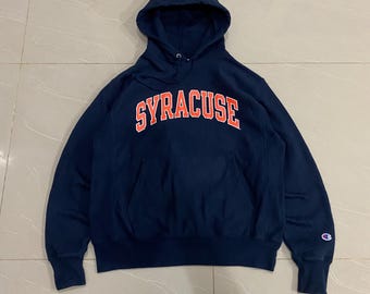 Vintage Siracuse Universität Champion Hoodie M/L Größe