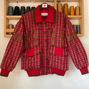 Vintage Mario Valentino Jacket Large Size Punk Jacket
