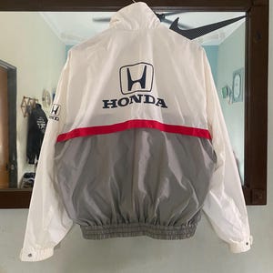 ⭐️HONDA ヴィンテージジャンパー　トリコロールカラー　初期タグ SR⭐️ Vintage honda racing jacket - Etsy 日本