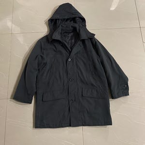 Vintage Gianni Valentino Italy Parka Jacket Medium Size