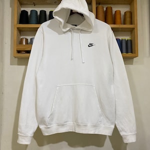 Rare Nike Hoodie Embroidery Logo Medium Size Jumper