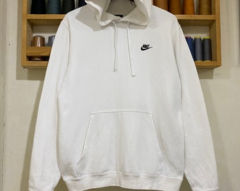 Rare Nike Hoodie Embroidery Logo Medium Size Jumper