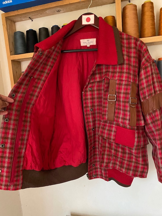 Vintage Mario Valentino Jacket Button Style Pullover - Etsy
