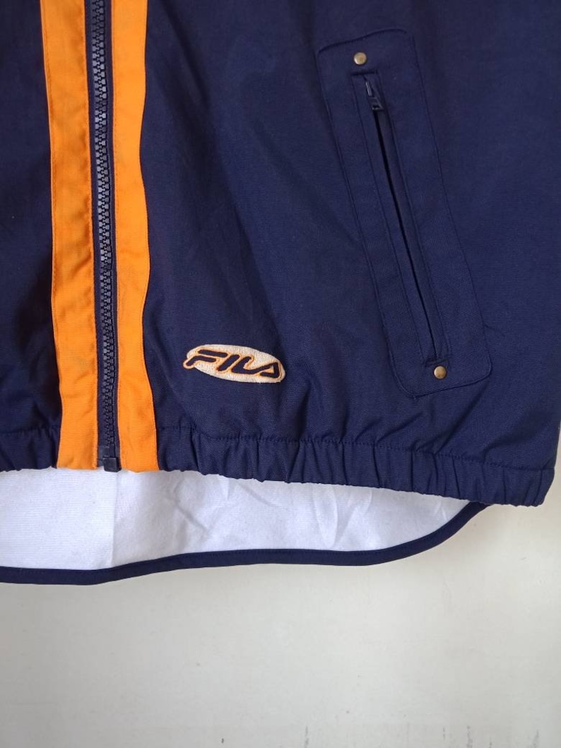 Fila Italia västjacka med stor logotyp, stor storlek. bild 3