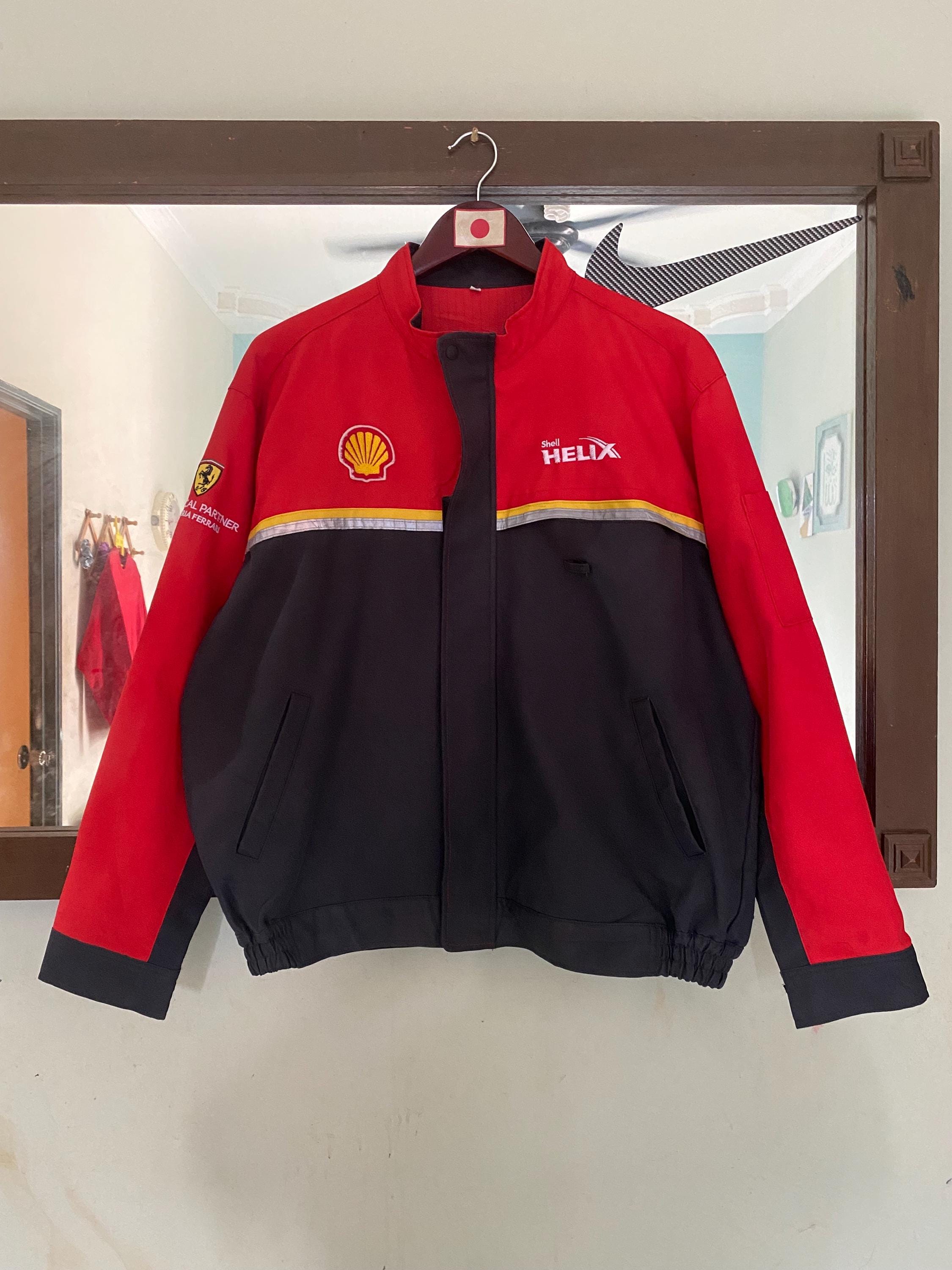 Vintage Shell Helix Ferrari Workers Jacket LL Size - Etsy UK