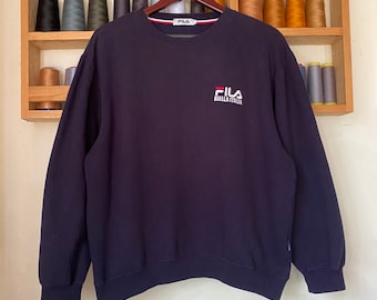 Rare Fila Biella Italia Sweatshirt Large Size Jumper