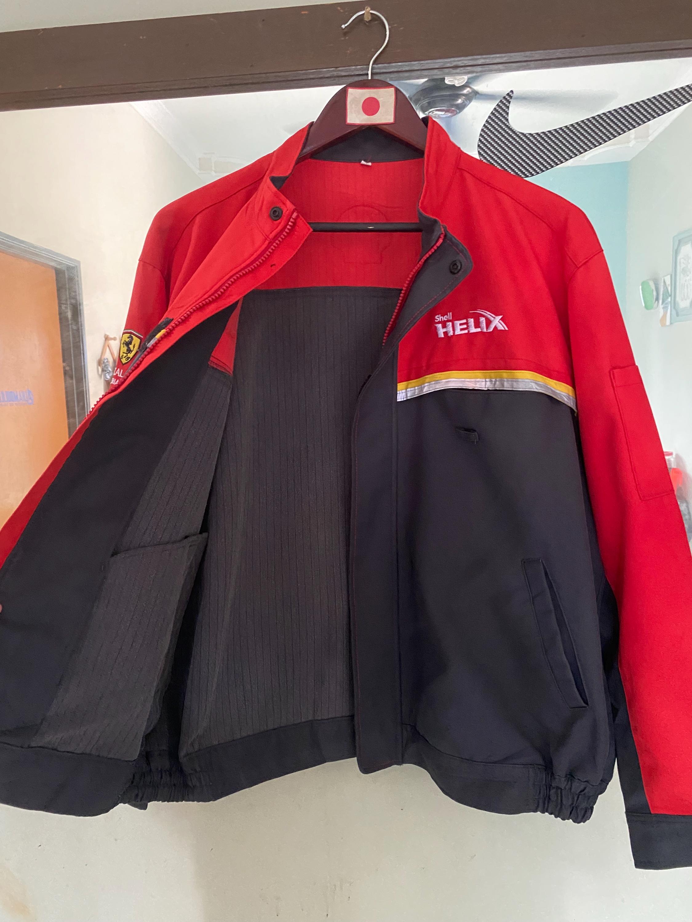 Vintage Shell Helix Ferrari Workers Jacket LL Size - Etsy