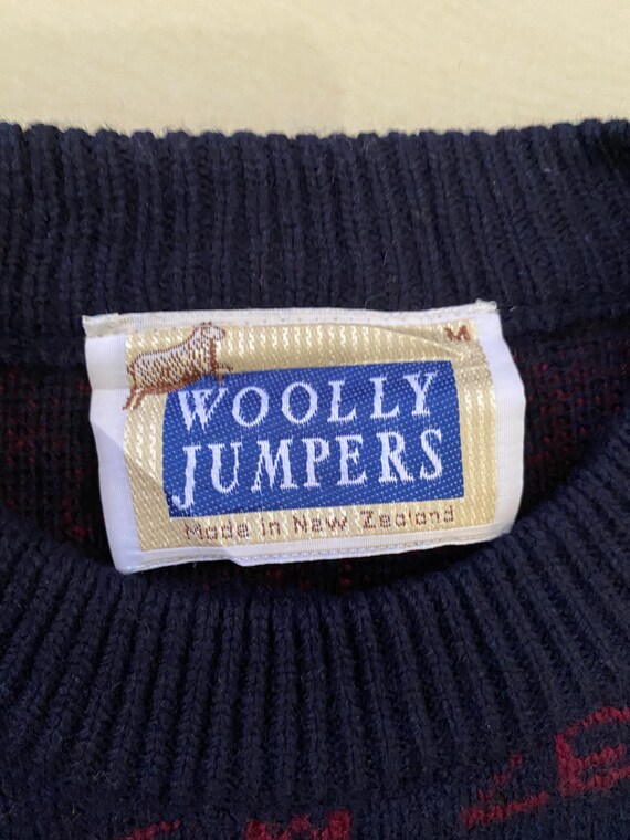 Vintage Woolly Jumpers New Zealand Knitwear Sweat… - image 3