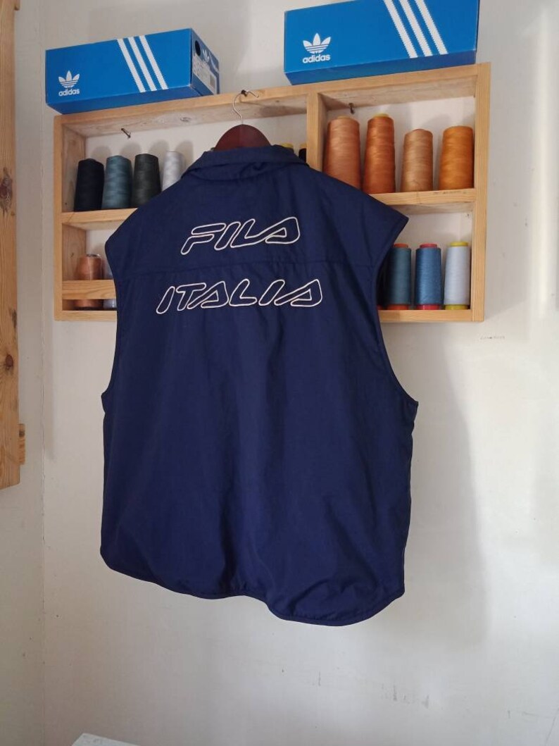 Fila Italia västjacka med stor logotyp, stor storlek. bild 4