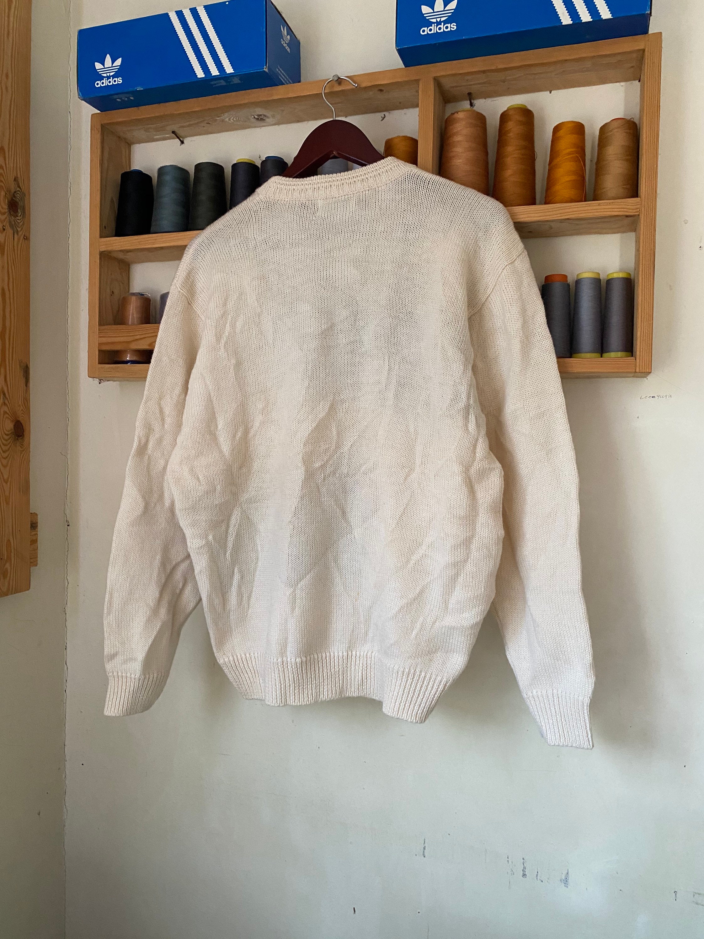 Vintage Crocodile Knit Wear Sweatshirt Large Size Jumper - Etsy