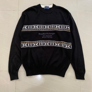 Rare Exvess Knitwear Sweater Japanese brand Medium Size Jumper