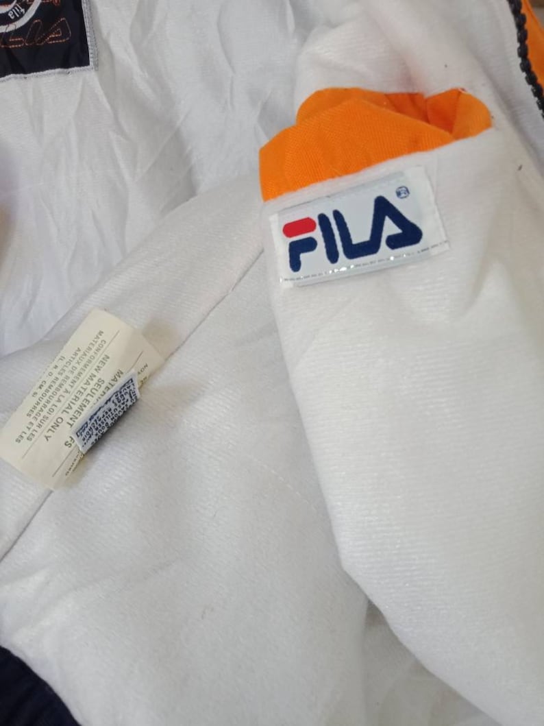 Fila Italia västjacka med stor logotyp, stor storlek. bild 5