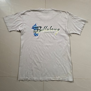 Vintage 90s Billabong Tshirt Medium Size 1997 Billabong Made In Usa