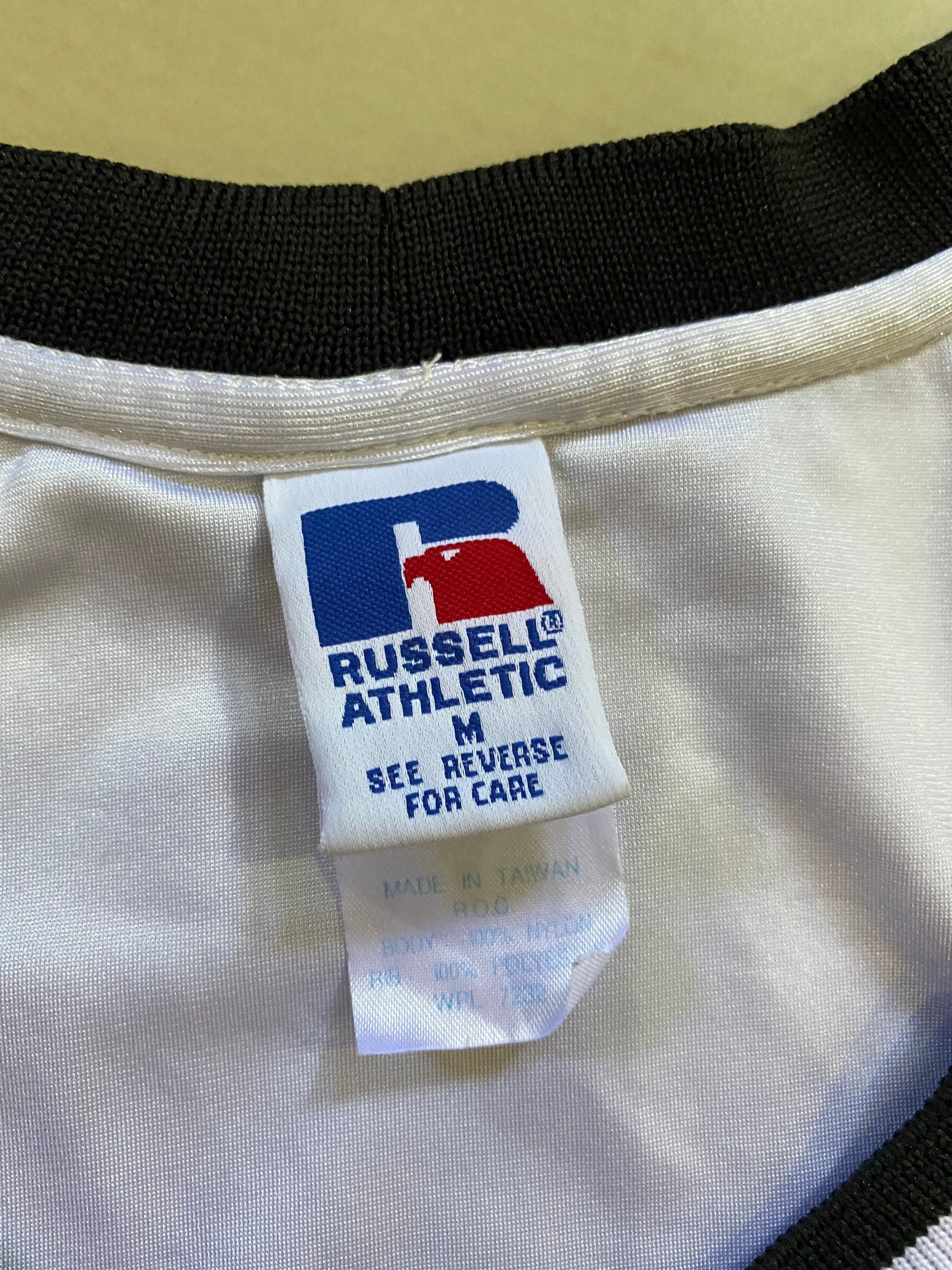 Vintage Russell Athletic Panthers Basketball Jersey No 20 Medium 