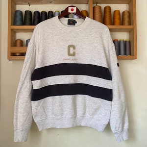 Vintage Chaps Ralph Lauren Embroidery Logo Large Size Jumper