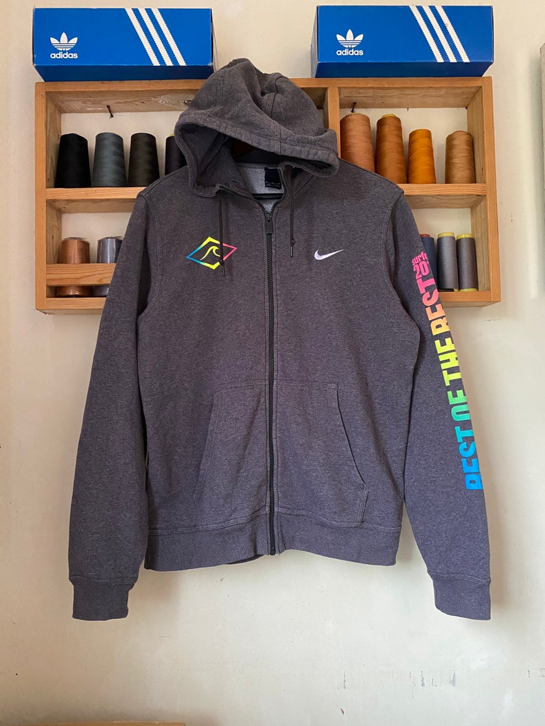 Rare Nike Ziper Hoodie Medium Size Surfcup Jumper image 1